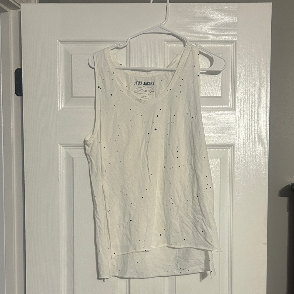 Tyler Jacob’s paint splattered tank nwot
